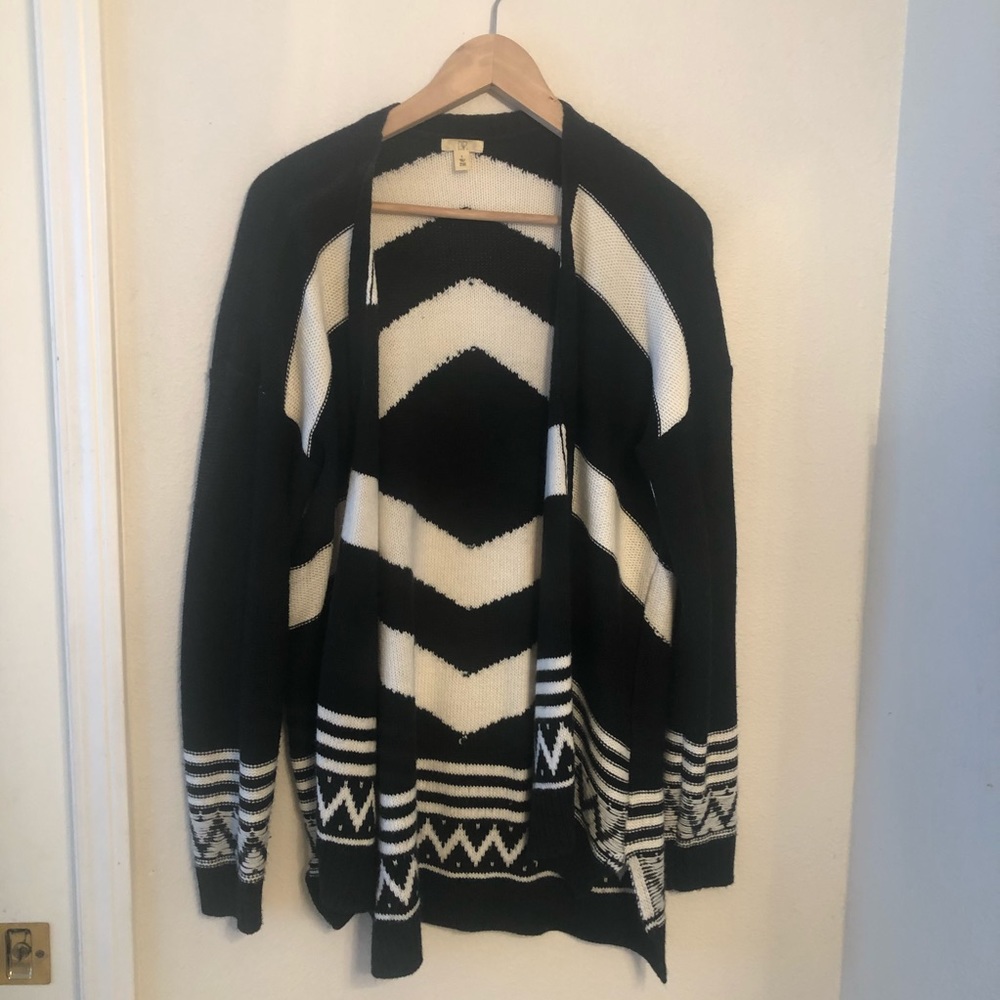 BP open cardigan size large